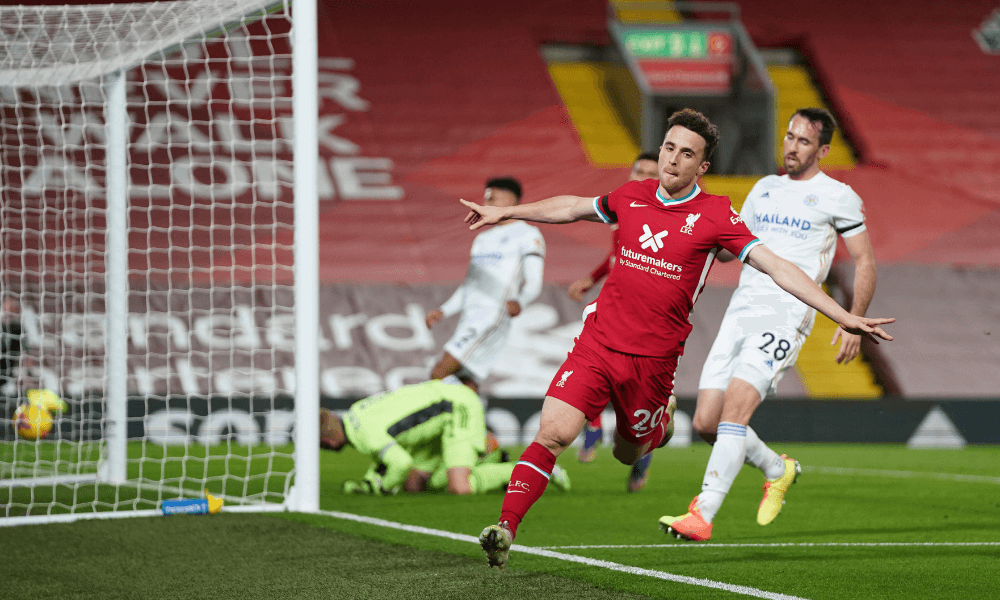 Diogo Jota gól Liverpool