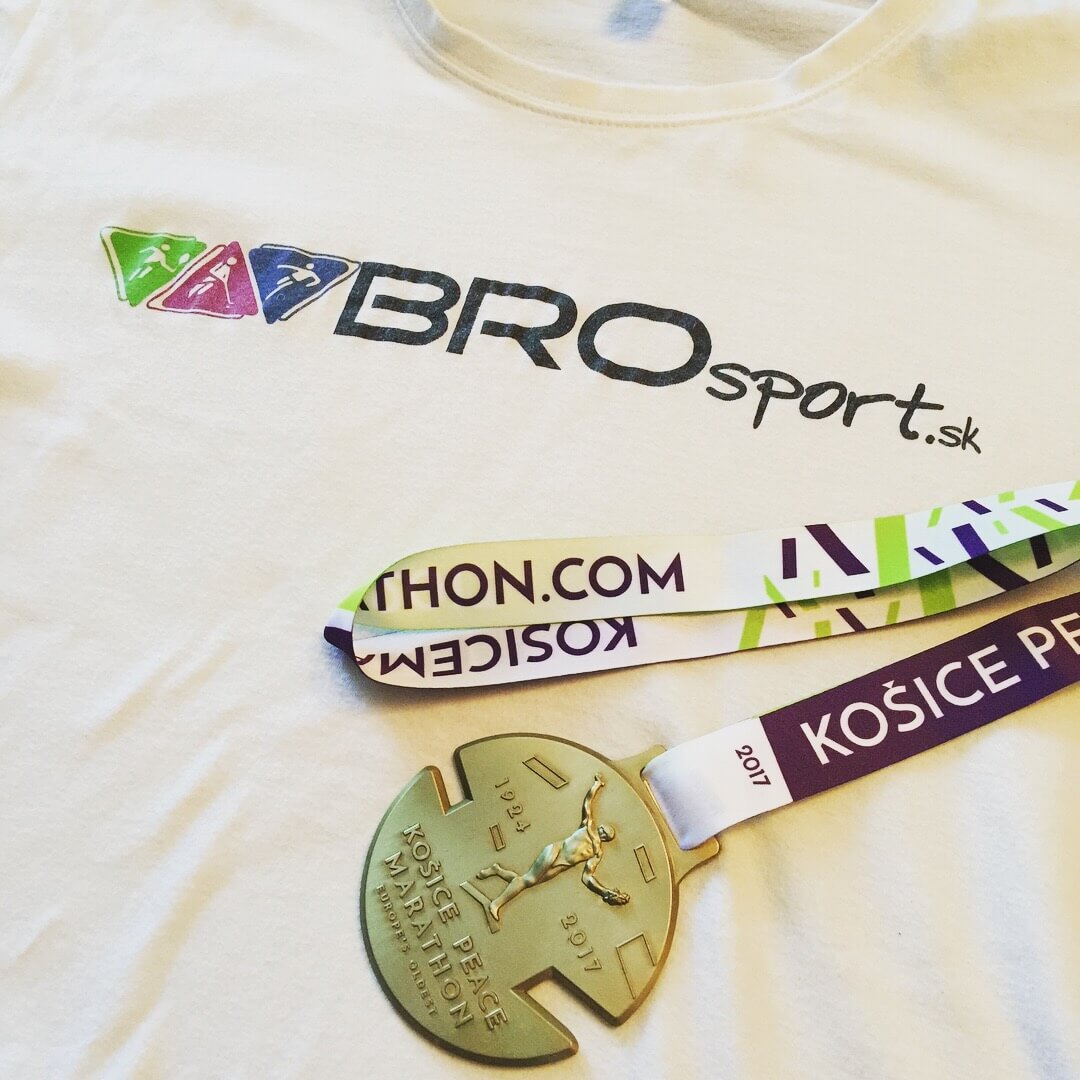 Medaila s tričkom – BROsport.sk