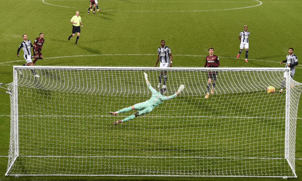 Leeds gól vs. West Bromwich