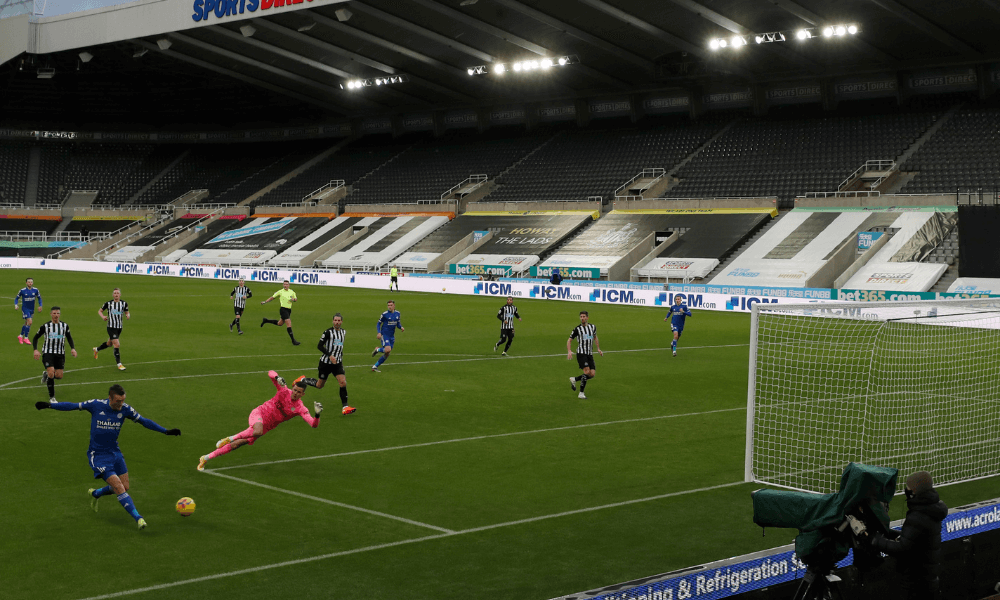 Gól Jamie Vardy v Premier League proti Newcastlu