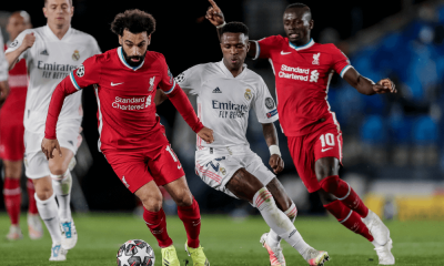 Salah - Liga majstrov Real Madrid - Liverpool