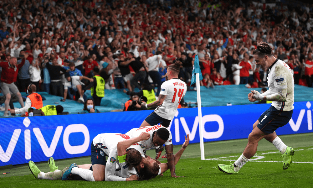 Semifinále EURO 2020, Anglicko - Dánsko