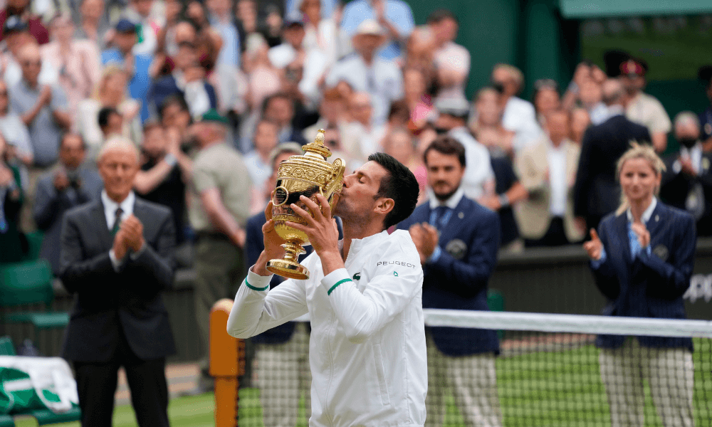 Wimbledon 2020 - víťaz Novak Djokovič