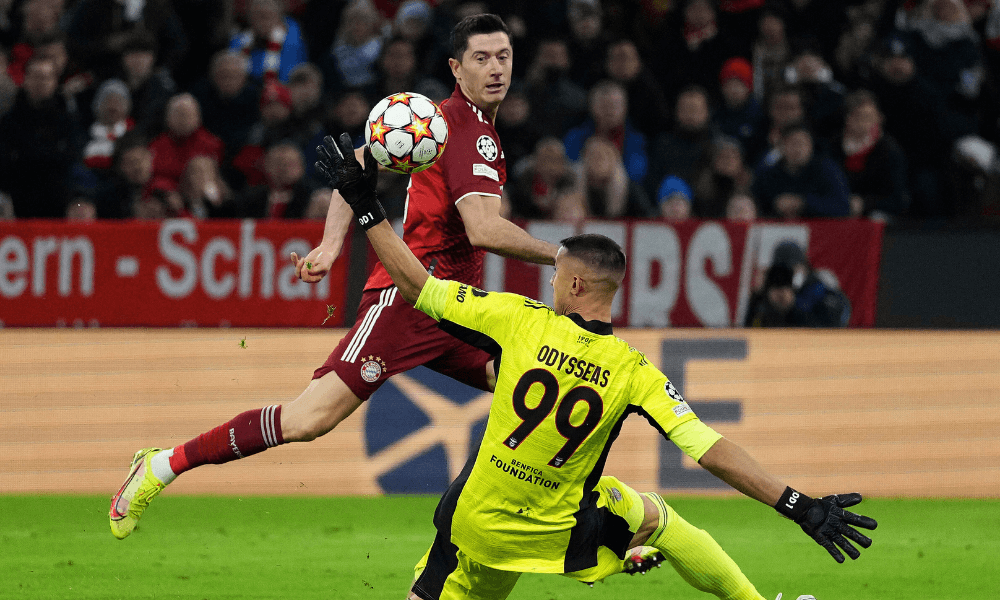 Lewandowski: Bayern Mníchov - Benfica