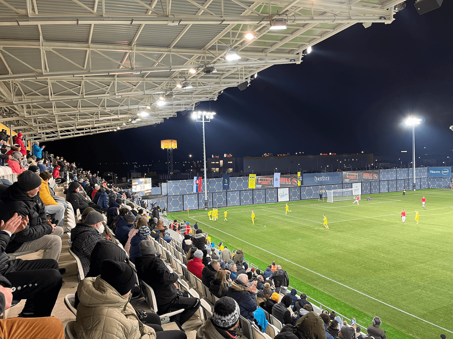 Košická futbalová aréna - tribúna