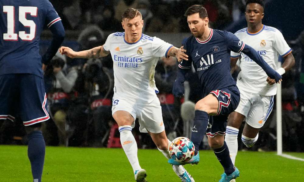 Messi a Kroos - PSG vs. Real Madrid