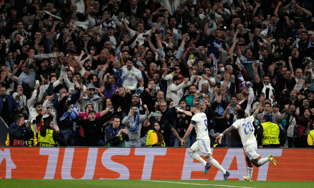 Real Madrid - Manchester City, Benzema gól z penalty