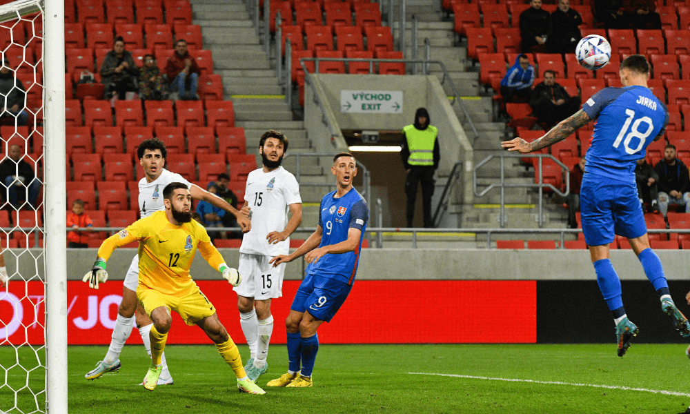 Slovensko - Azerbajdžan, Liga národov