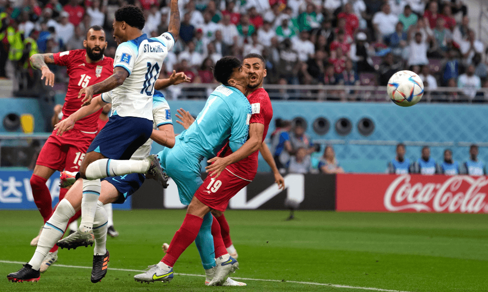 Beiranvand, Anglicko - Irán, MS vo futbale 2022