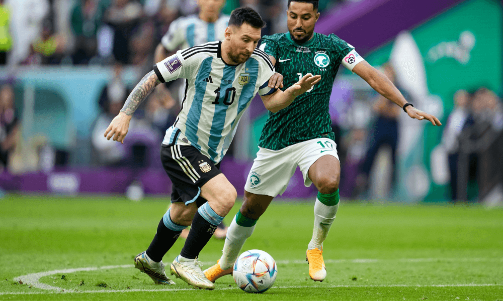 Lionel Messi, Argentína – Saudská Arábia, MS vo futbale 2022