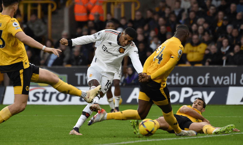 Rashford, Wolverhampton - Man United