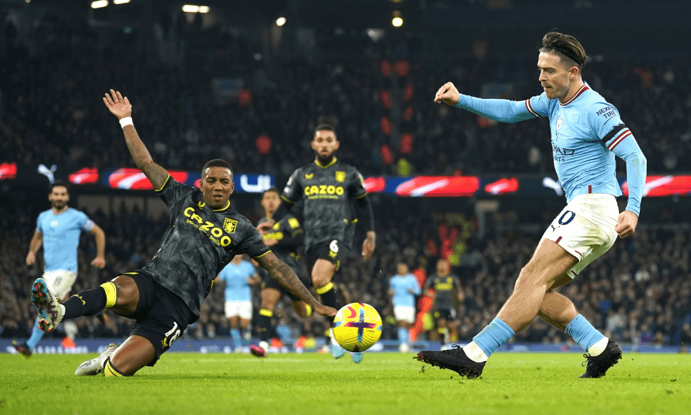 Grealish, Man City - Aston Villa