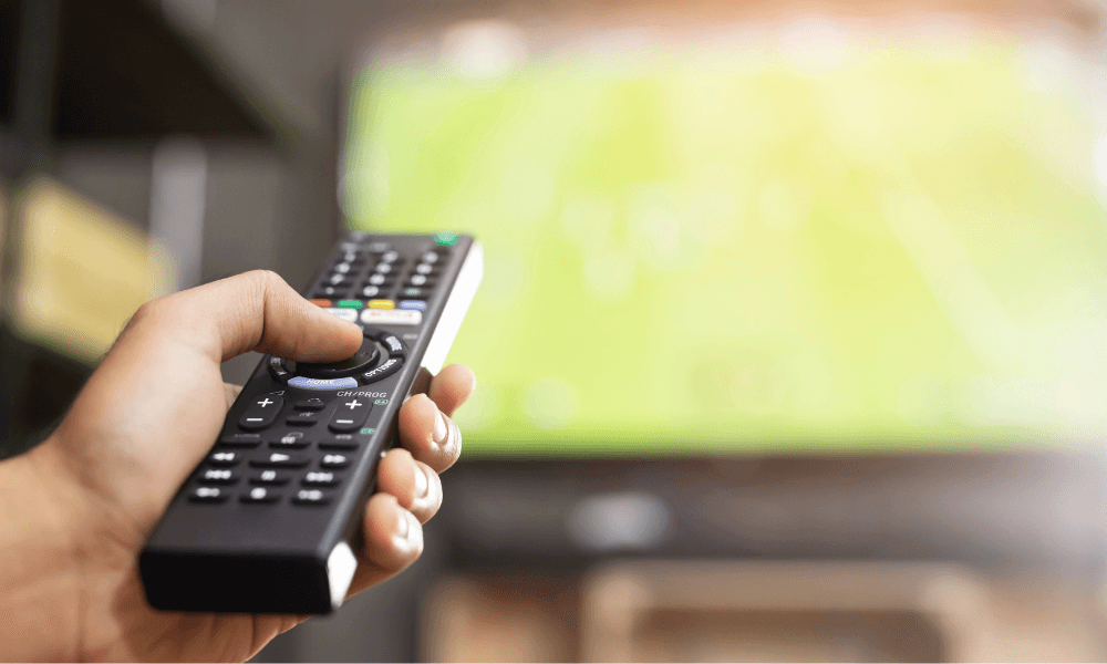 Sledovanie TV – športové menu
