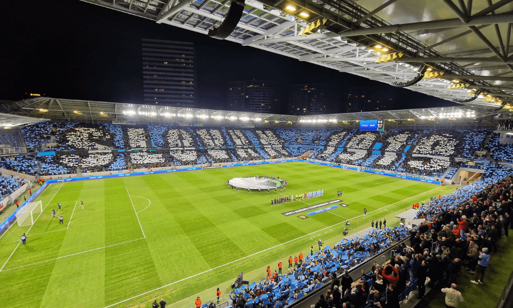 Slovan Bratislava - Bazilej, Konferenčná liga, choreo