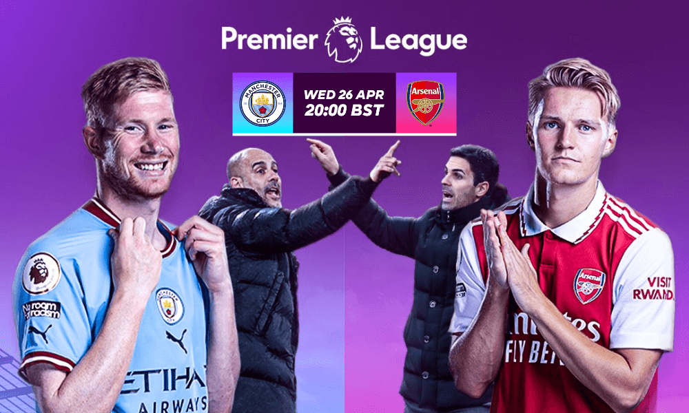 Man City - Arsenal, Premier League 2023