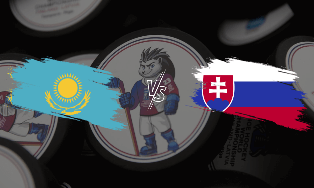 MS v hokeji 2023: Kazachstan – Slovensko