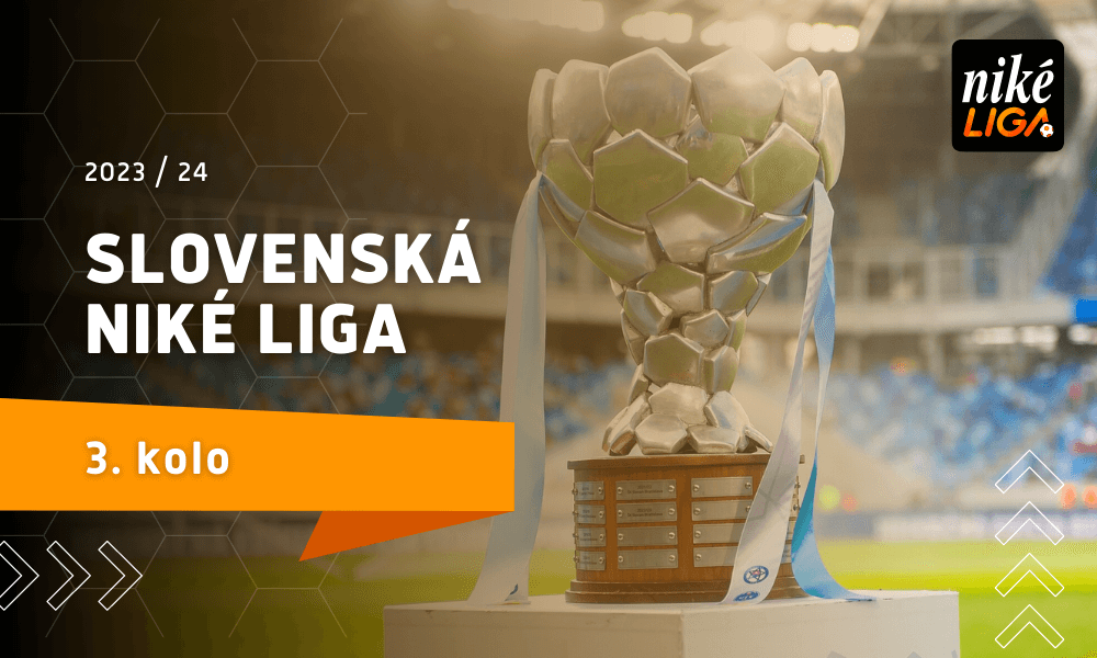 Slovenská Niké liga 2023/24 - 3. kolo preview