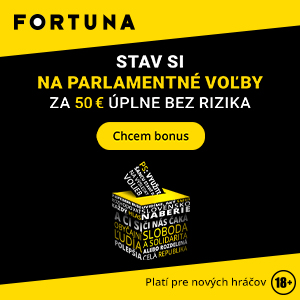 Stávka bez rizika za 50 € vo Fortune na parlamentné voľby - 300x300