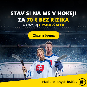 Fortuna Stávka bez rizika za 70 € vstupný bonus počas MS v hokeji 2024 - 300x300