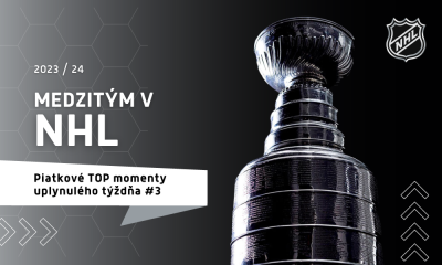 Medzitým v NHL, sezóna 2023/2024 - Piatkové TOP momenty uplynulého týždňa #3