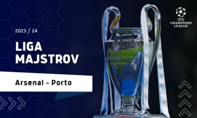 Arsenal - Porto, odveta osemfinále Ligy majstrov 2023/2024