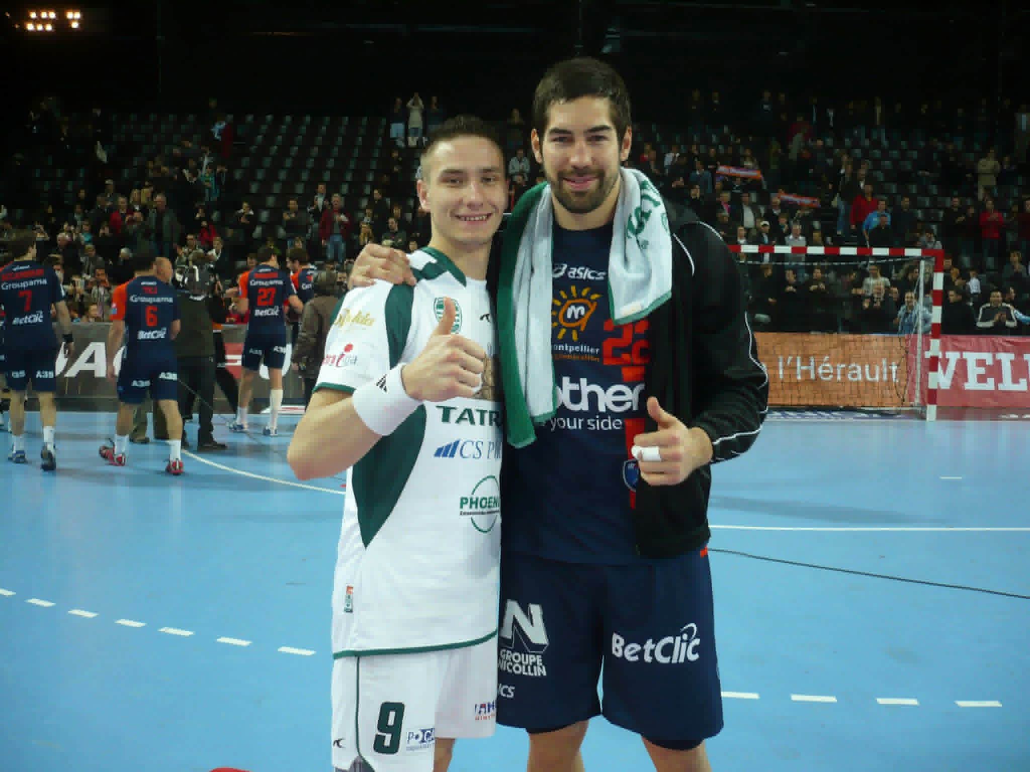 Dominik Krok a Nikola Karabatić