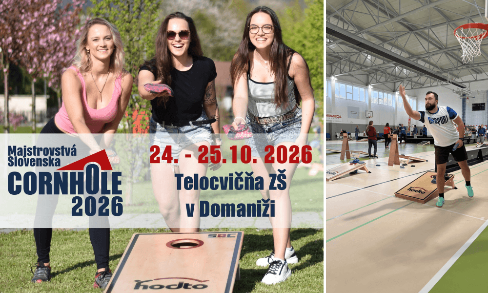 Majstrovstvá Slovenska v cornhole 2026